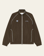 Load image into Gallery viewer, Le Deux - Tech Track Jacket in Delicioso Brown
