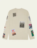 Load image into Gallery viewer, Le Deux - Long Sleeve Stamp Tee in Light Sand
