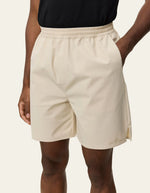 Load image into Gallery viewer, Le Deux - Raphael Shorts in Oyster Grey White
