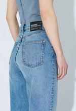 Load image into Gallery viewer, Dr Denim Women's Echo High Straight Jean - Bay Blue Jay

