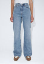 Load image into Gallery viewer, Dr Denim Women's Echo High Straight Jean - Bay Blue Jay
