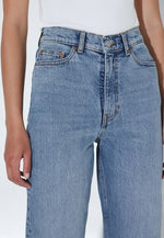 Load image into Gallery viewer, Dr Denim Women's Echo High Straight Jean - Bay Blue Jay
