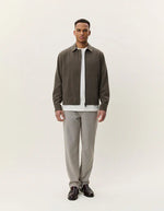 Load image into Gallery viewer, Le Deux - Como Coach Jacket in Bungee Cord Brown
