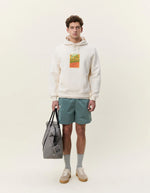Load image into Gallery viewer, Le Deux - Court Hoodie in Light Ivory
