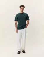 Load image into Gallery viewer, Le Deux - Cafe Tee in Pine Green
