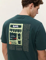 Load image into Gallery viewer, Le Deux - Cafe Tee in Pine Green
