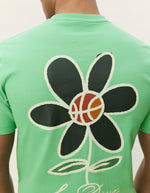 Load image into Gallery viewer, Le Deux - Flower Tee in Green Spruce

