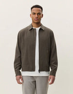Load image into Gallery viewer, Le Deux - Como Coach Jacket in Bungee Cord Brown
