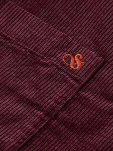 Scotch and Soda Cord Shirt - Berry Wine