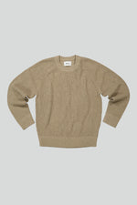 Load image into Gallery viewer, No Nationality Jacobo Crew Neck Knit - Desert Khaki
