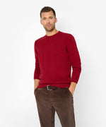 Load image into Gallery viewer, Brax Rick Lambswool Knit - Fire
