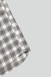 No Nationality Deon Check Shirt - Creme