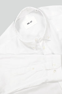 No Nationality Arne BD Poplin Shirt - White