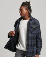 Load image into Gallery viewer, Superdry Miller Wool Overshirt - Roscoe Charcoal
