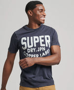 Load image into Gallery viewer, Superdry Vintage Copper Label Tee - Eclipse Navy
