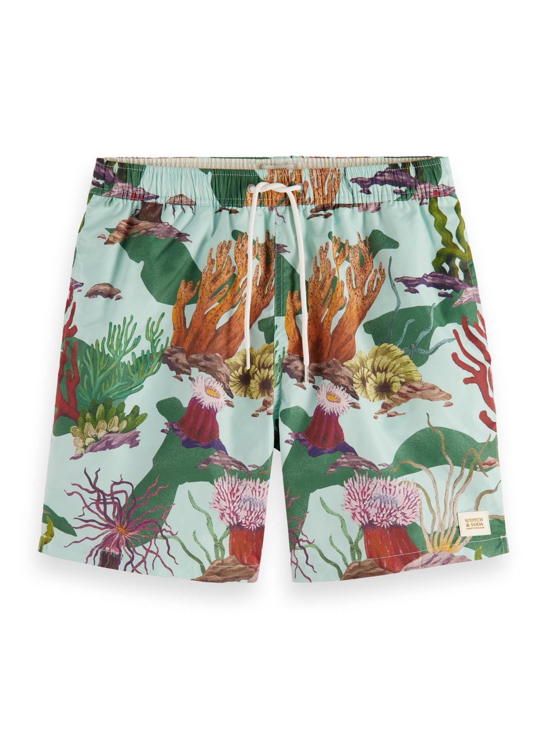 Scotch and Soda Coral Reef Nylon Swim Shorts - Multi