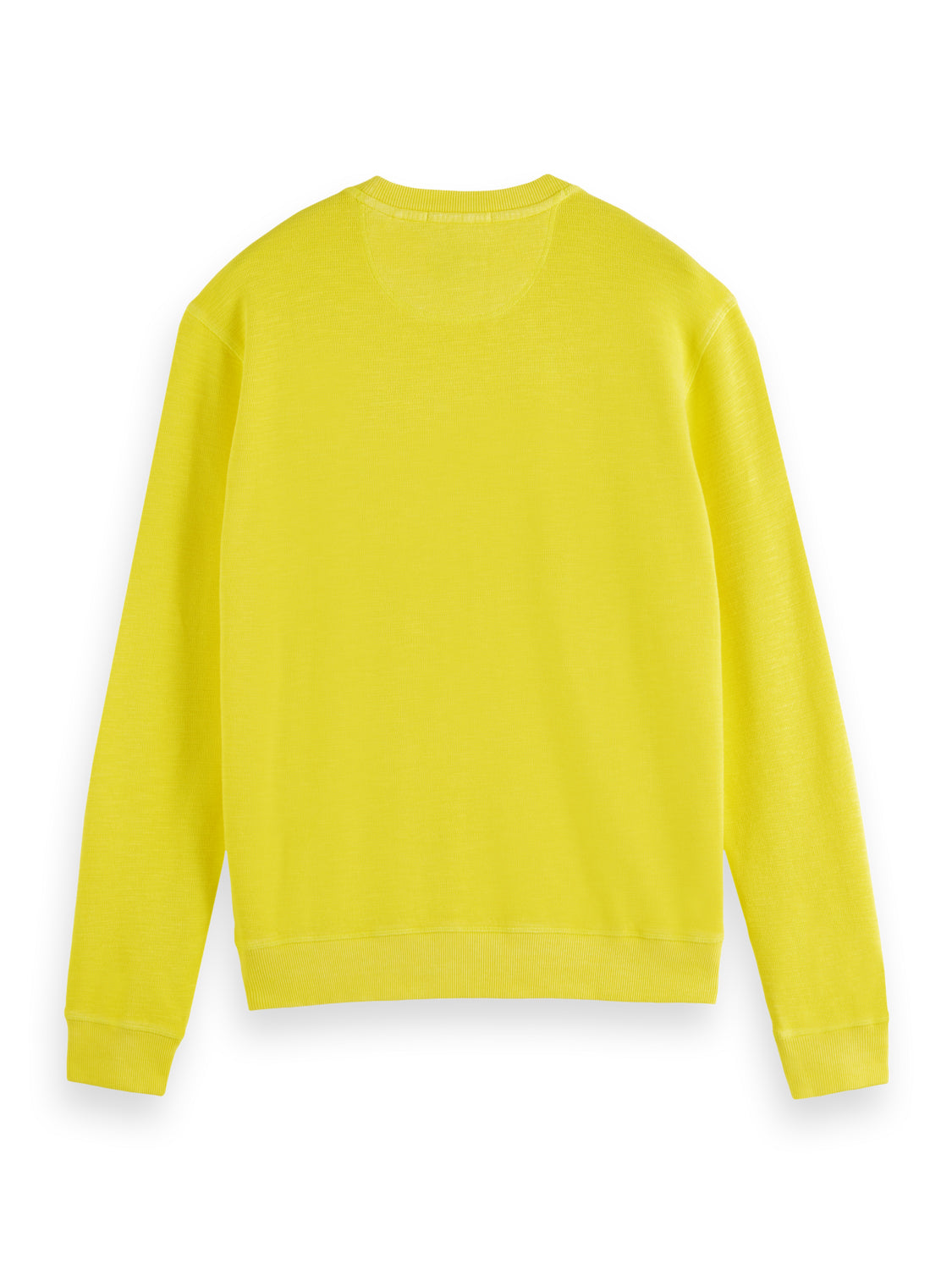 Scotch and Soda Garment Dyed Sweat - Lemon