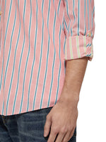 Load image into Gallery viewer, Scotch and Soda Dobby Stripe Shirt - Coral
