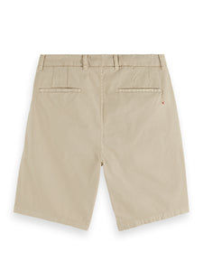 Scotch and Soda Stuart Chino Shorts in Pima Cotton - Pebble