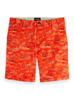 Load image into Gallery viewer, Scotch and Soda Stuart Printed Chino Shorts - Surfer Boat Red
