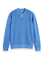 Load image into Gallery viewer, Scotch and Soda Garment Dyed Sweat - Tile Blue
