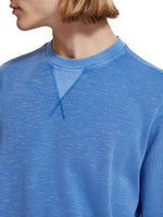 Load image into Gallery viewer, Scotch and Soda Garment Dyed Sweat - Tile Blue
