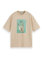 Load image into Gallery viewer, Scotch and Soda Free Mind Artwork Tee - Parchment
