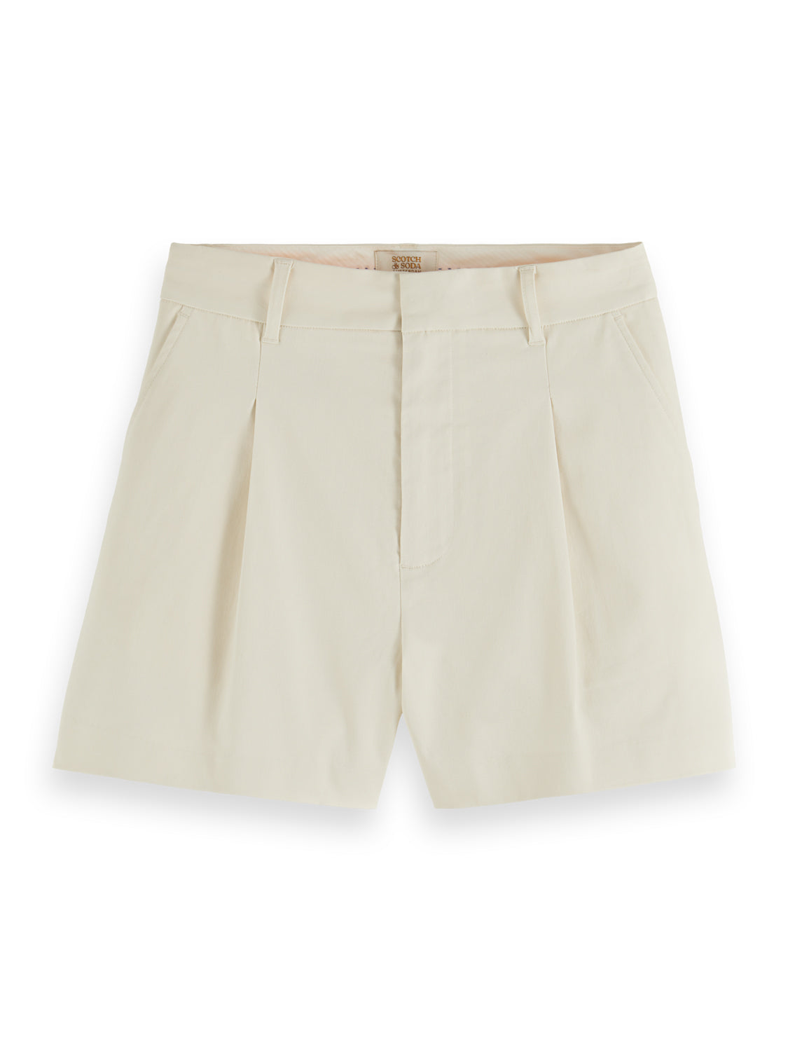 Scotch and Soda Woman Chino Shorts - Soft Ice