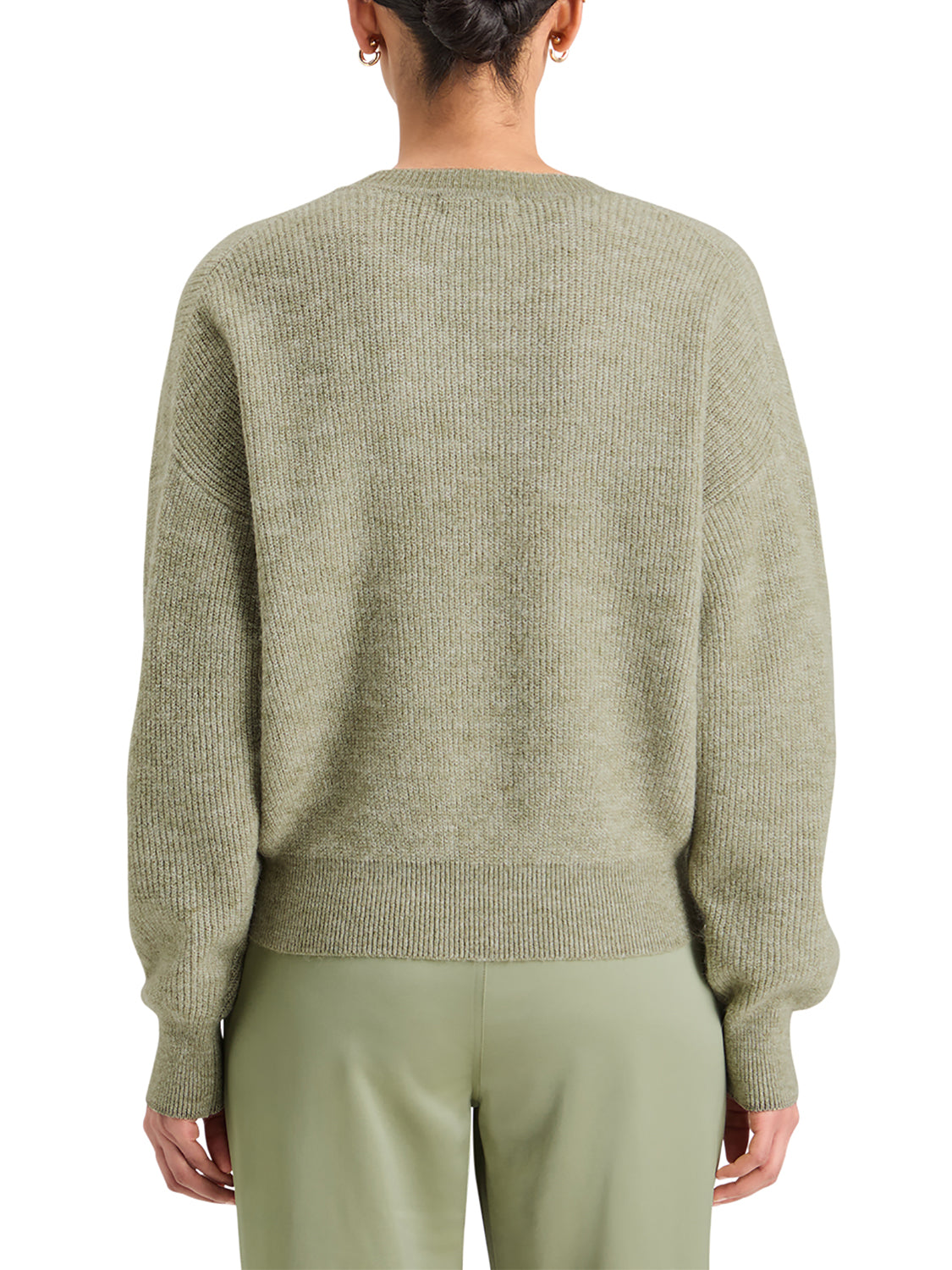 Scotch and Soda Woman Crew Neck Knit - Washed Sage