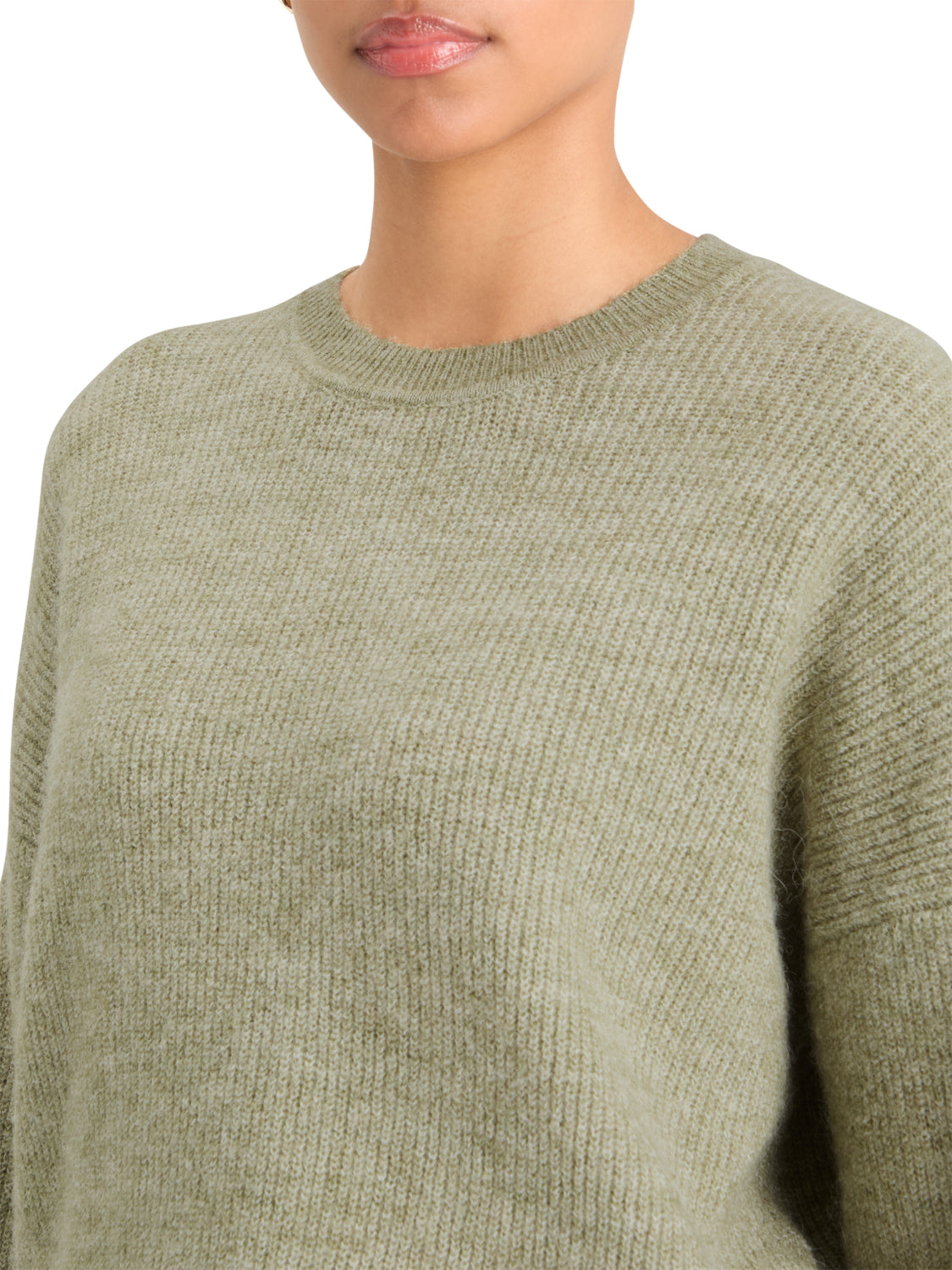 Scotch and Soda Woman Crew Neck Knit - Washed Sage