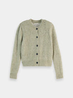 Load image into Gallery viewer, Scotch and Soda Woman Crew Neck Cardigan - Washed Sage

