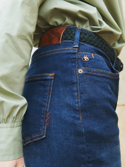 Scotch and Soda Woman Sky Straight Fit Jeans - Beaten Back