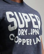 Load image into Gallery viewer, Superdry Vintage Copper Label Tee - Eclipse Navy
