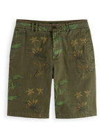 Load image into Gallery viewer, Scotch and Soda Print Shorts - Military Leaves

