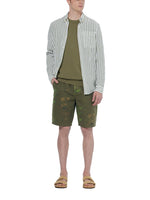 Load image into Gallery viewer, Scotch and Soda Print Shorts - Military Leaves
