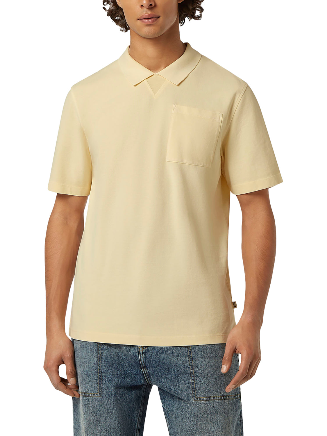 Scotch and Soda Chest Pocket Polo - Calico