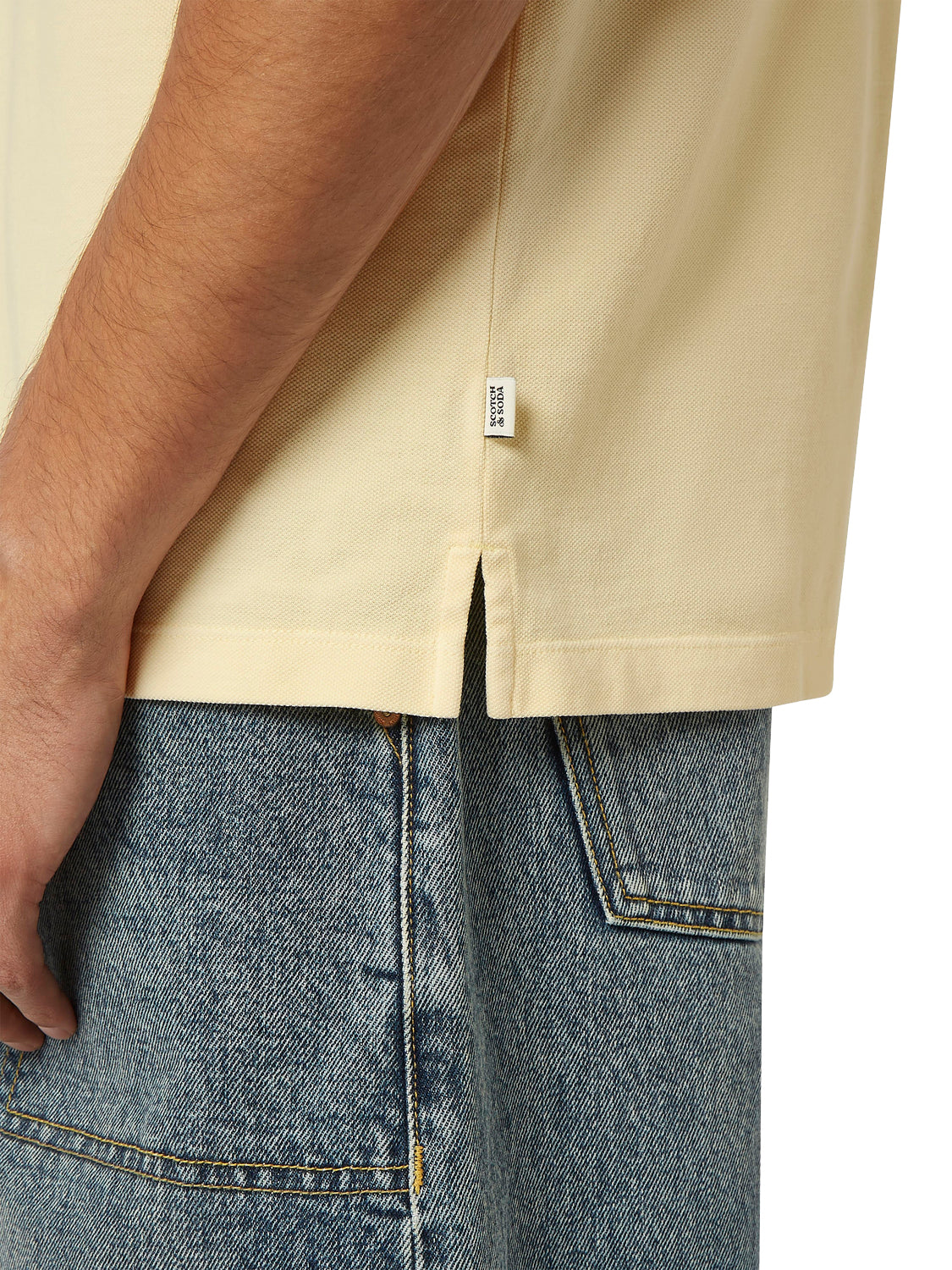 Scotch and Soda Chest Pocket Polo - Calico
