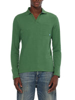Load image into Gallery viewer, Scotch and Soda Long Sleeve Polo - Sage Green
