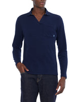 Load image into Gallery viewer, Scotch and Soda Long Sleeve Polo - Navy
