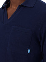 Load image into Gallery viewer, Scotch and Soda Long Sleeve Polo - Navy
