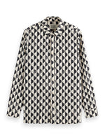 Load image into Gallery viewer, Scotch and Soda Geo Print Shirt - Imagine Stripe
