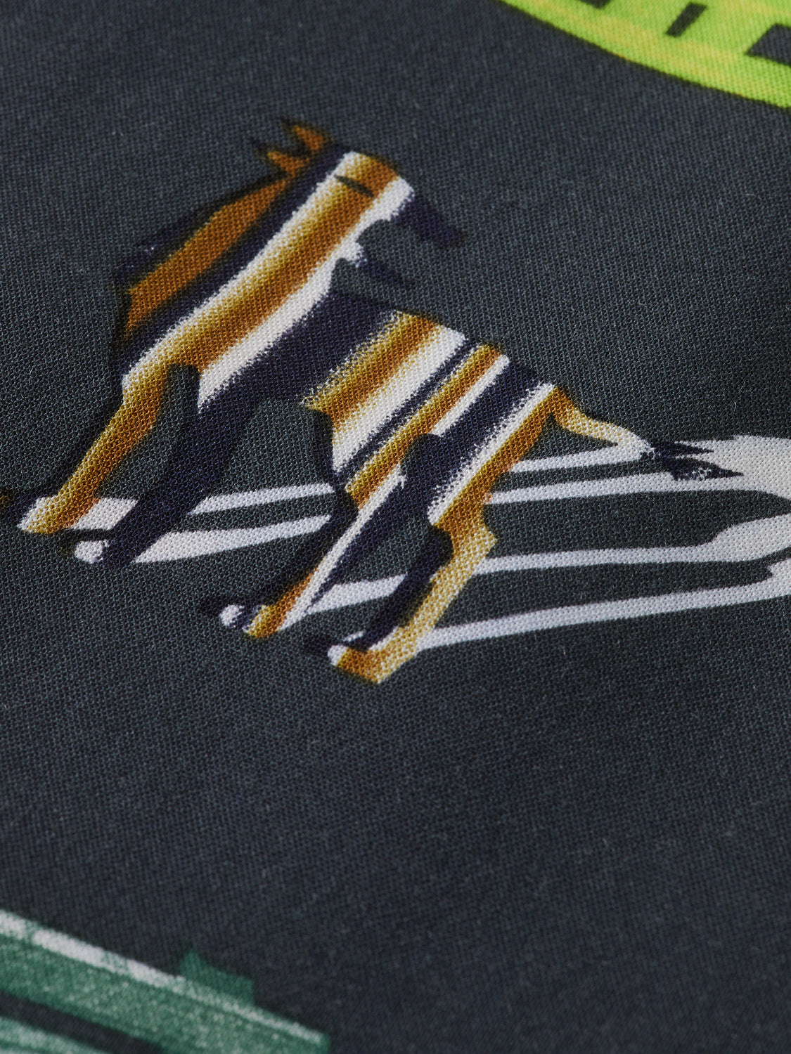 Scotch and Soda All Over Print Short Sleeve Shirt - Park Green