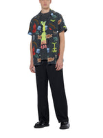Load image into Gallery viewer, Scotch and Soda All Over Print Short Sleeve Shirt - Park Green
