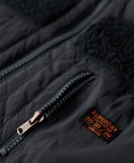 Load image into Gallery viewer, Superdry Sherpa Workwear Hybrid Jacket - Eclispe Navy
