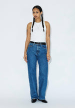 Load image into Gallery viewer, Dr Denim Women's Echo High Straight Jean - Bay Mid Retro
