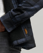 Load image into Gallery viewer, Superdry Miller Wool Overshirt - Roscoe Charcoal
