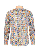 Load image into Gallery viewer, A Fish Named Fred - Surfboard Print Shirt in White
