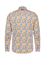 Load image into Gallery viewer, A Fish Named Fred - Surfboard Print Shirt in White
