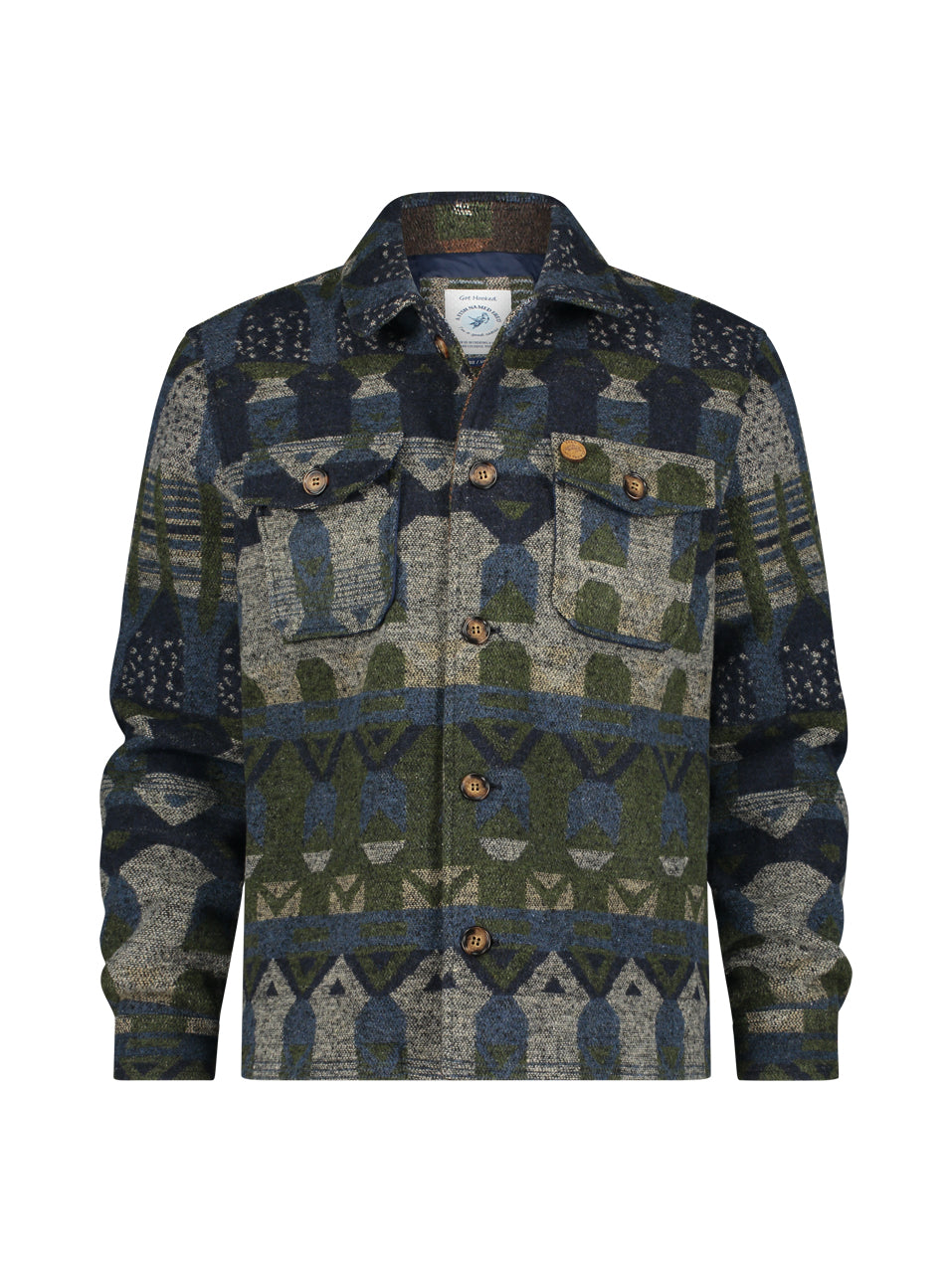 A Fish Named Fred - Logging Canoe Jacket in Multi