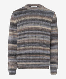Brax Rick Textured Pullover - Taupes